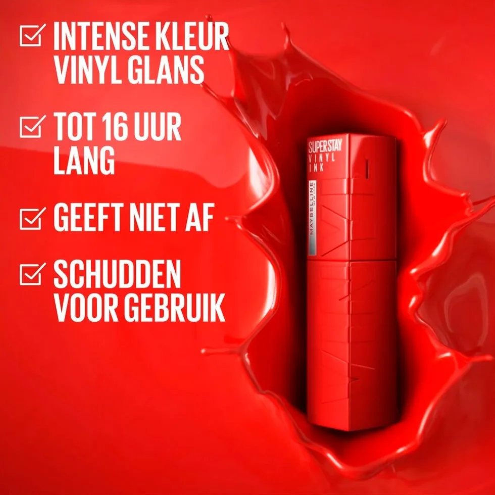 Maybelline New York SuperStay Vinyl Ink 20 Coy Lipstick