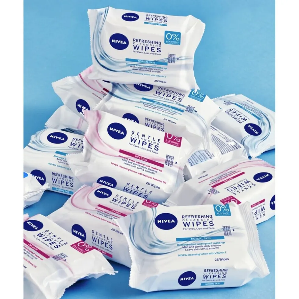 NIVEA 3-in-1 Verfrissende Reinigingsdoekjes