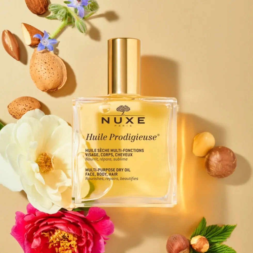 Nuxe Huile Prodigieuse Multi-Purpose Dry Oil All Skin Types/Face, Body & Hair
