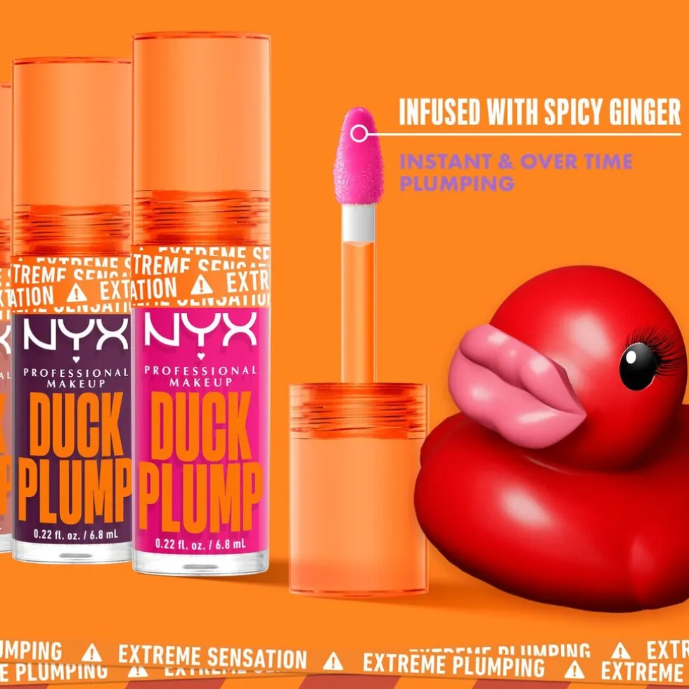 NYX Professional Makeup 05 Brown Of Applause Duck Plump Extreme Sensation Lipgloss