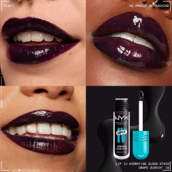 NYX Professional Makeup Lip IV 16 Grape Gushin' Hydraterende Lipgloss