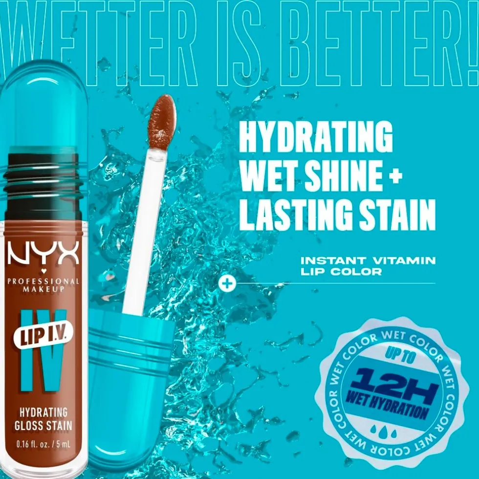 NYX Professional Makeup Lip IV 03 Splash N Spice Hydraterende Lipgloss
