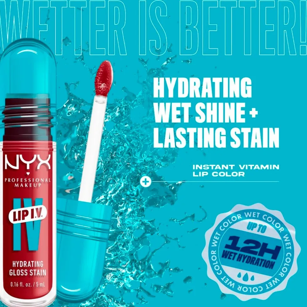 NYX Professional Makeup Lip IV 09 Blush Rush Hydraterende Lipgloss