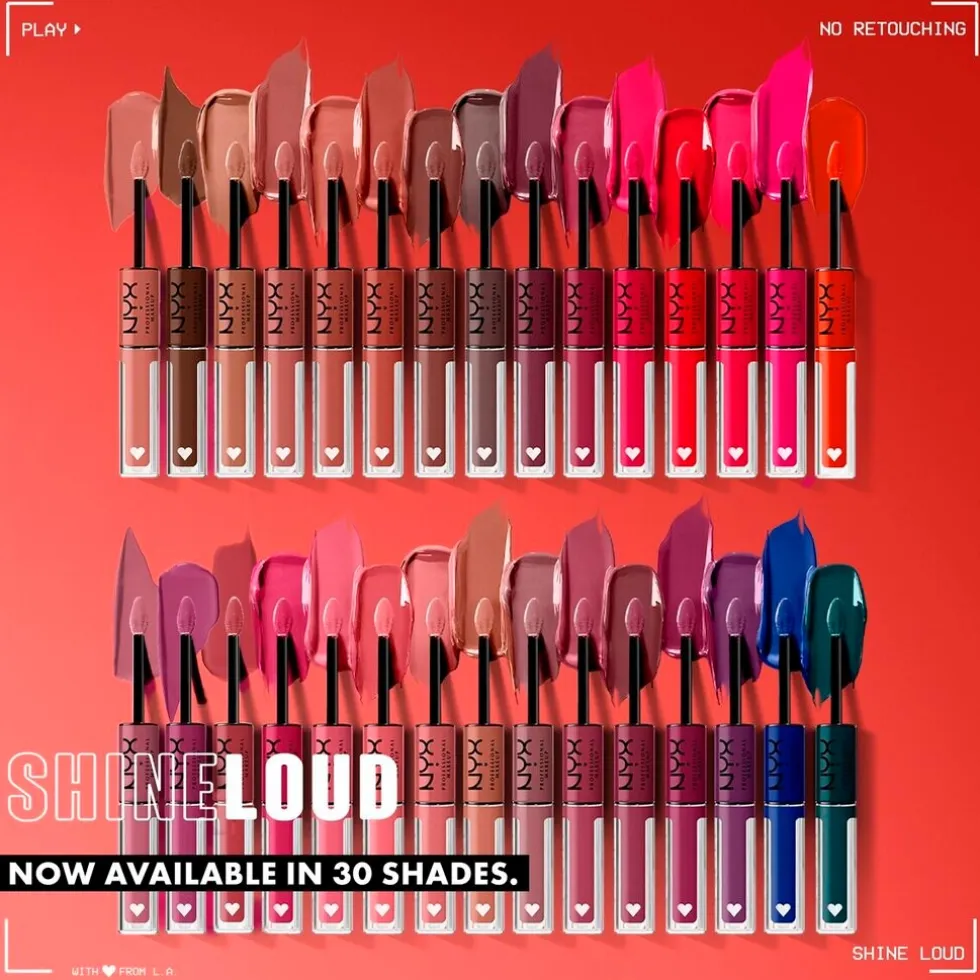 NYX Professional Makeup Shine Loud 29 Movie Maker Lipstick