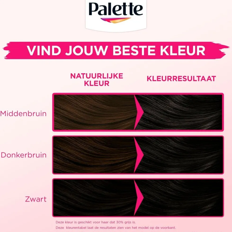 Palette Perfect Gloss 3-65 Fluweelbruin Niet-Permanente Haarverf