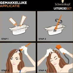 Schwarzkopf Vital R2 Goudbruin Haarverf Uitgroeiset