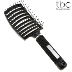 TBC Ontklittende Haarborstel, Vented Flex Curve