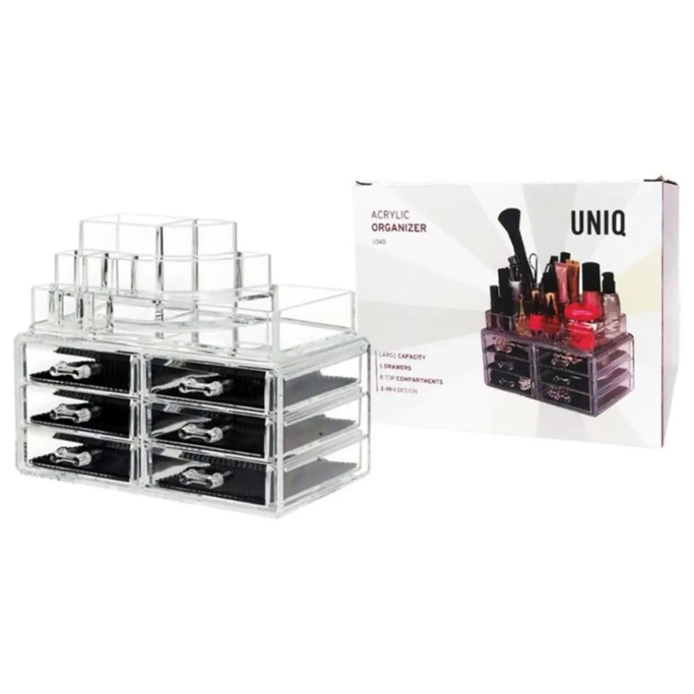 UNIQ Makeup Organizer met 6 Laden, SF-1158 (U340)