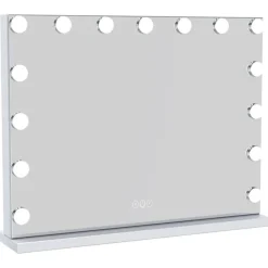UNIQ XL Hollywood Spiegel met 15 LED Lampen & Touch