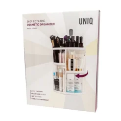 UNIQ 360° Roterende Make‑up Organizer - Wit